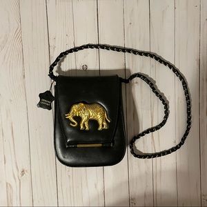 Genuine Leather Elephant Purse